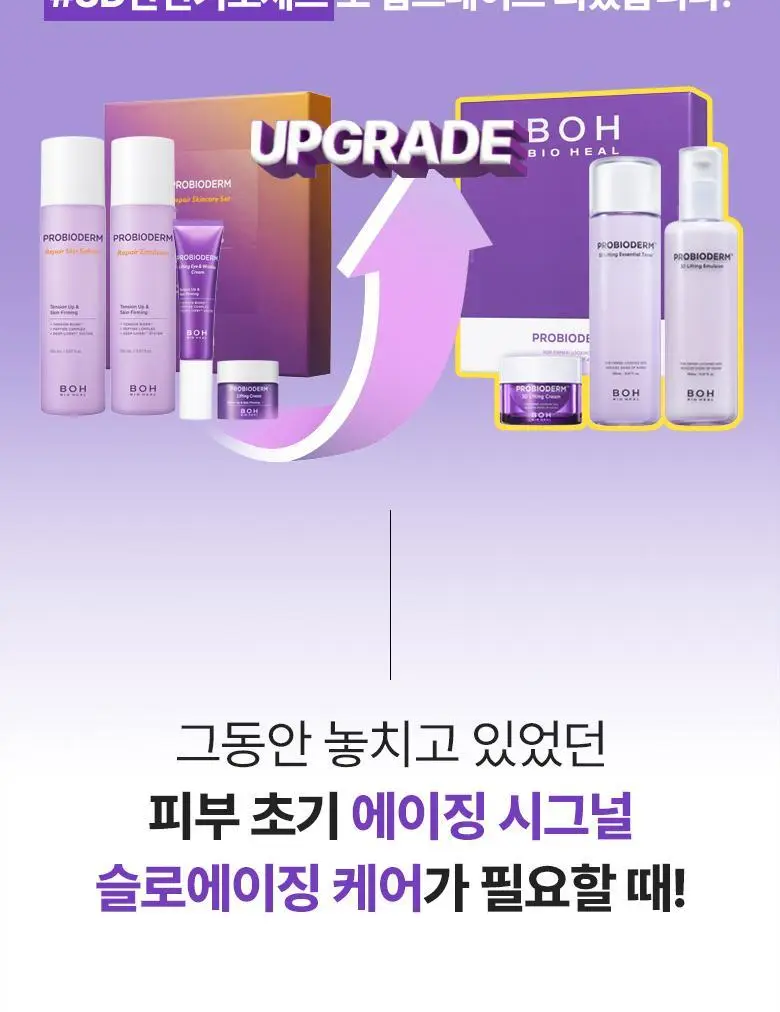 [기프트세트] 바이오힐 보 프로바이오덤 3D 리프팅 스킨케어 2종 세트 (에센셜 토너 150ml+에멀전 150ml) 상세페이지 3